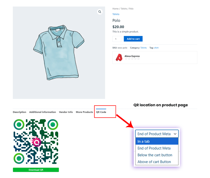 qr-code-on-product-page